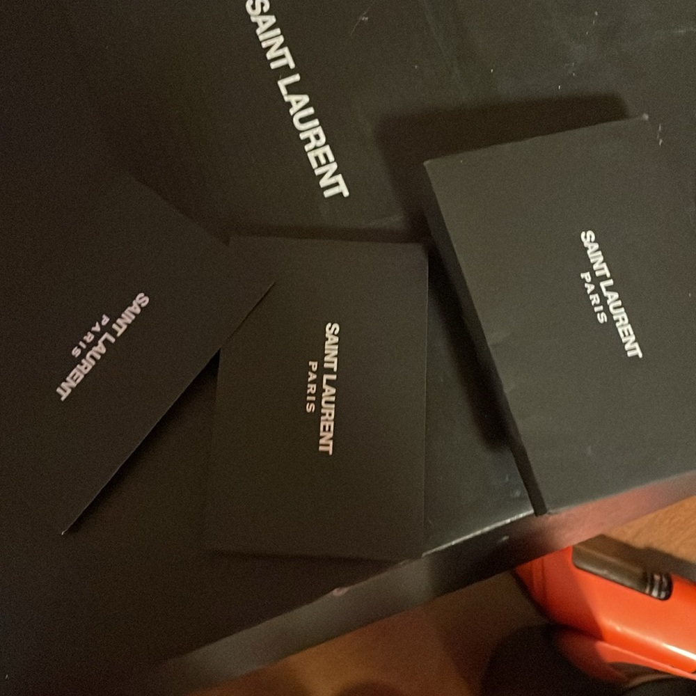 saint laurent red shoes mens 10.5 - Picture 7 of 8